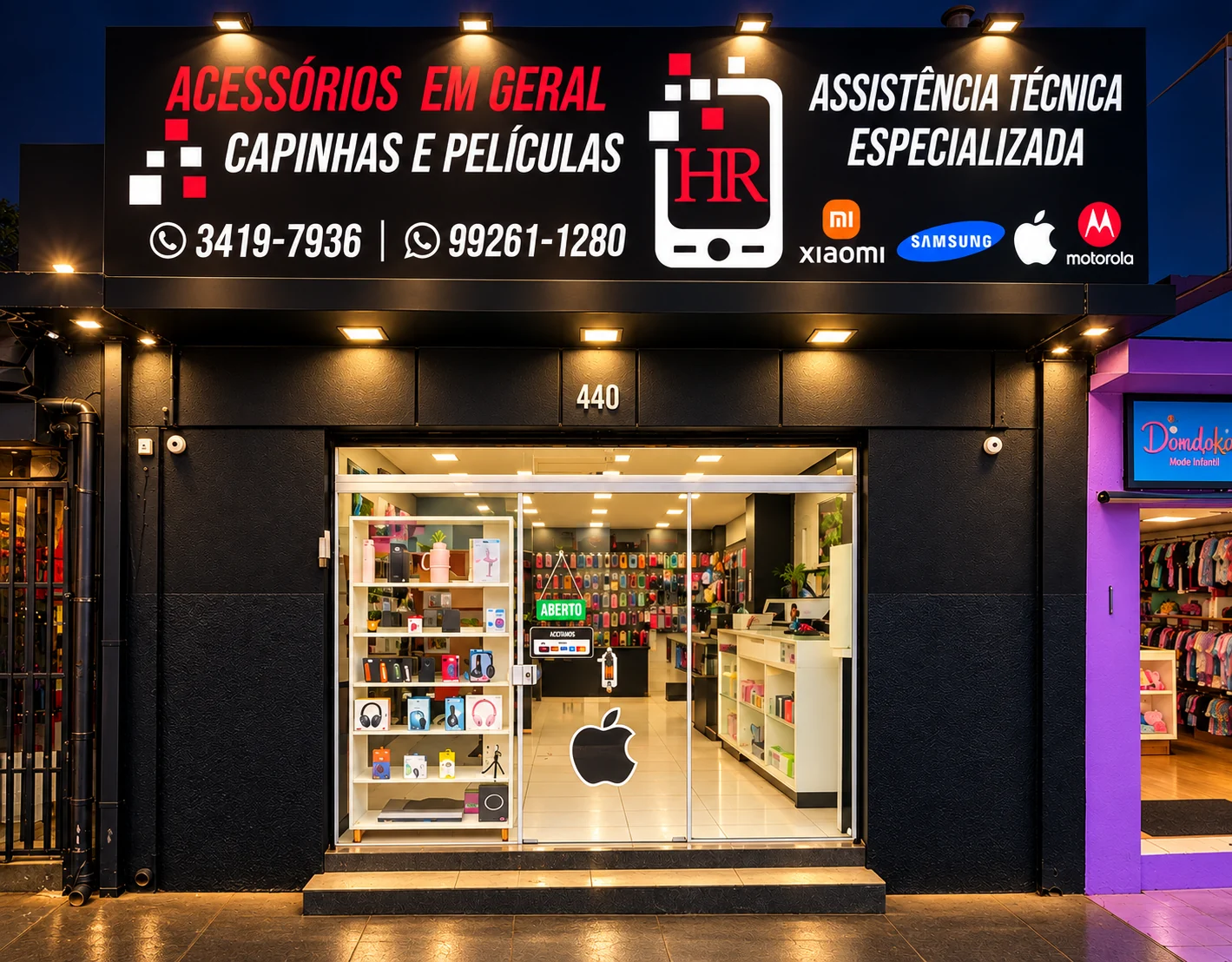 Fachada da HR Assistência Técnica